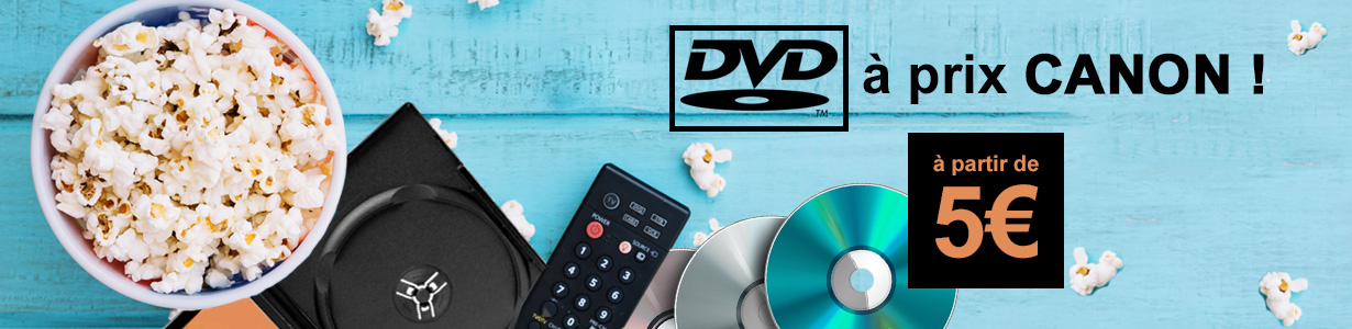 DVD &agrave; partir de 5&euro;