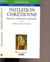 Initiation Chretienne - Couverture - Format classique