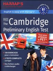 Harrap's pass ; the Cambridge prelimary english test - Couverture - Format classique