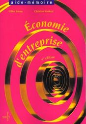 Economie D'Entreprise ; 5e Edition - Intérieur - Format classique
