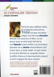 Le Chevalier Tristan Jacques Cassabois Acheter Occasion 03 01 2007 Le Chevalier Tristan Jacques Cassabois Acheter Occasion 03 01 2007