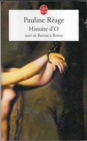 Histoire d'O ; retour à Roissy - Couverture - Format classique