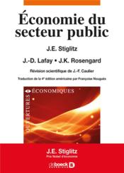 Économie du secteur public - Couverture - Format classique