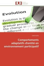 Comportements adaptatifs d'entite en environnement participatif - Couverture - Format classique