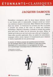Jacques Damour - 4ème de couverture - Format classique