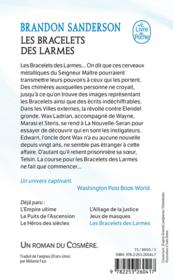Fils-des-Brumes t.6 : les bracelets des larmes - 4ème de couverture - Format classique