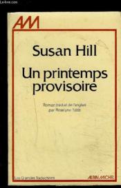 Un printemps provisoire - Couverture - Format classique