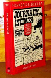 Journaux intimes - Couverture - Format classique