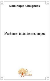 Poème ininterrompu - Couverture - Format classique