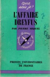 L'affaire dreyfus - Couverture - Format classique