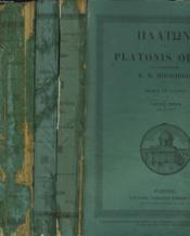 Platonis Opera. Ex Recensione R.B. Hirshigii. Graece Et Latine. En 3 Volumes. - Couverture - Format classique