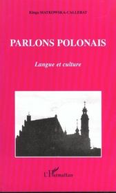 Parlons polonais - langue et culture - Intérieur - Format classique