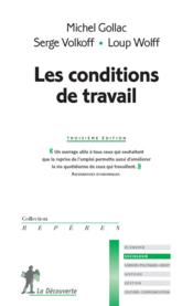 Les conditions de travail - Couverture - Format classique