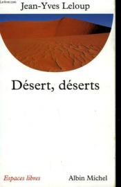 Désert, déserts - Couverture - Format classique