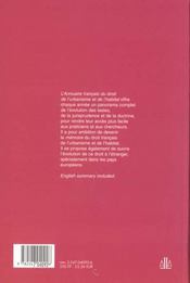 Annuaire francais du droit de l'urbanisme et de l'habitat n 4 - 2000 - 1ere ed. - hors collection - 4ème de couverture - Format classique