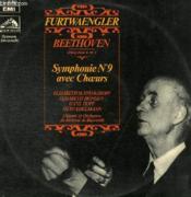 Disque Vinyle 33t Symphonie N°9 En Re Mineur, Op.125 Avec Cheorus. - Couverture - Format classique