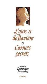 Carnets secrets - Couverture - Format classique