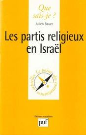 Les partis religieux en Israël - Intérieur - Format classique