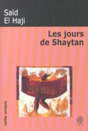 Les jours de shaytan - Intérieur - Format classique
