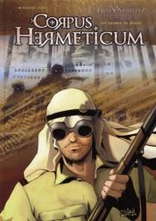 Corpus hermeticum t.3 ; les larmes du désert - Intérieur - Format classique