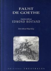 Vente  Faust de Goethe  - Edmond Rostand 