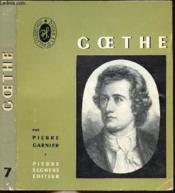 Goethe - Collection D'Hier Et D'Aujourd'Hui N°7 - Couverture - Format classique