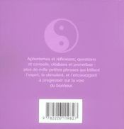 Mille chemins vers le bonheur - 4ème de couverture - Format classique