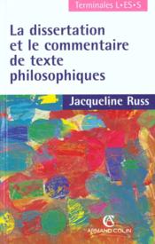 Dissertation et commentaire littraire