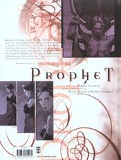 Prophet T.2 ; infernum in Terra - 4ème de couverture - Format classique