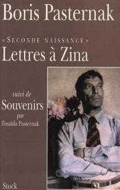 Lettres A Zina Seconde Naissance - Couverture - Format classique