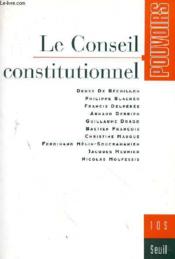 Pouvoirs, n 105, le conseil constitutionnel - vol05 - Couverture - Format classique