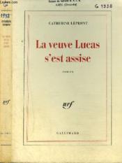 La veuve lucas s'est assise - Couverture - Format classique