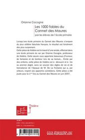Les 100 fables du Cannet des Maures - 4ème de couverture - Format classique