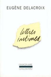 Lettres Intimes - Couverture - Format classique