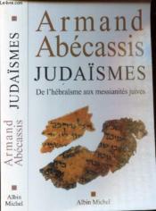 Judaïsmes ; de l'hébraïsme aux messianités juives - Couverture - Format classique
