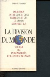Division Du Monde (La) - Couverture - Format classique