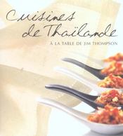 Cuisines de Thaïlande ; à la table de Jim Thompson - Intérieur - Format classique