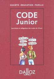 Code Junior - Intérieur - Format classique