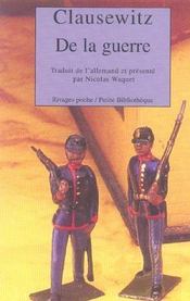 De la guerre - Intérieur - Format classique