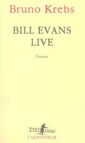 Bill evans live - portrait - Intérieur - Format classique