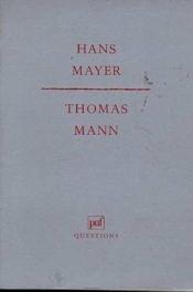Thomas Mann - Couverture - Format classique