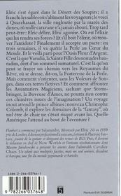 Le cycle d'Elric t.2 ; la forteresse de la perle - 4ème de couverture - Format classique