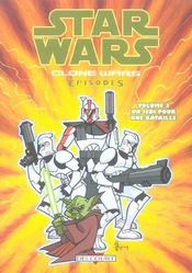 Star Wars - clone wars episodes t.3 ; un Jedi pour une bataille  - Stephen Thompson - Jan Duursema - John Ostrabder - Haden Blackman 
