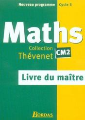 Mathématiques ; CM2 ; livre du maître (édition 2002)  - Bourhis-Laine F. - Bourhis-Laine/Lenoir 