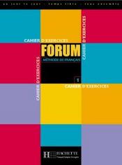 Forum 1 - cahier d'exercices - Intérieur - Format classique