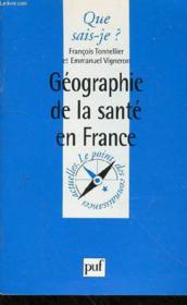 Géographie de la santé en France - Couverture - Format classique