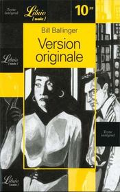 Version originale - Intérieur - Format classique