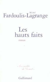 Les hauts faits - Couverture - Format classique