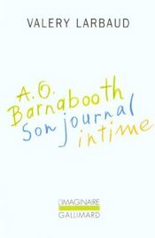 A. o. barnabooth. son journal intime - Intérieur - Format classique