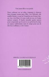 Une jeune fille et un pendu - 4ème de couverture - Format classique